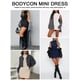 thumbnail image 5 of Vestido MIYIEONZ, sexy, casual, de verano, sin mangas, negro para mujer, 5 of 6