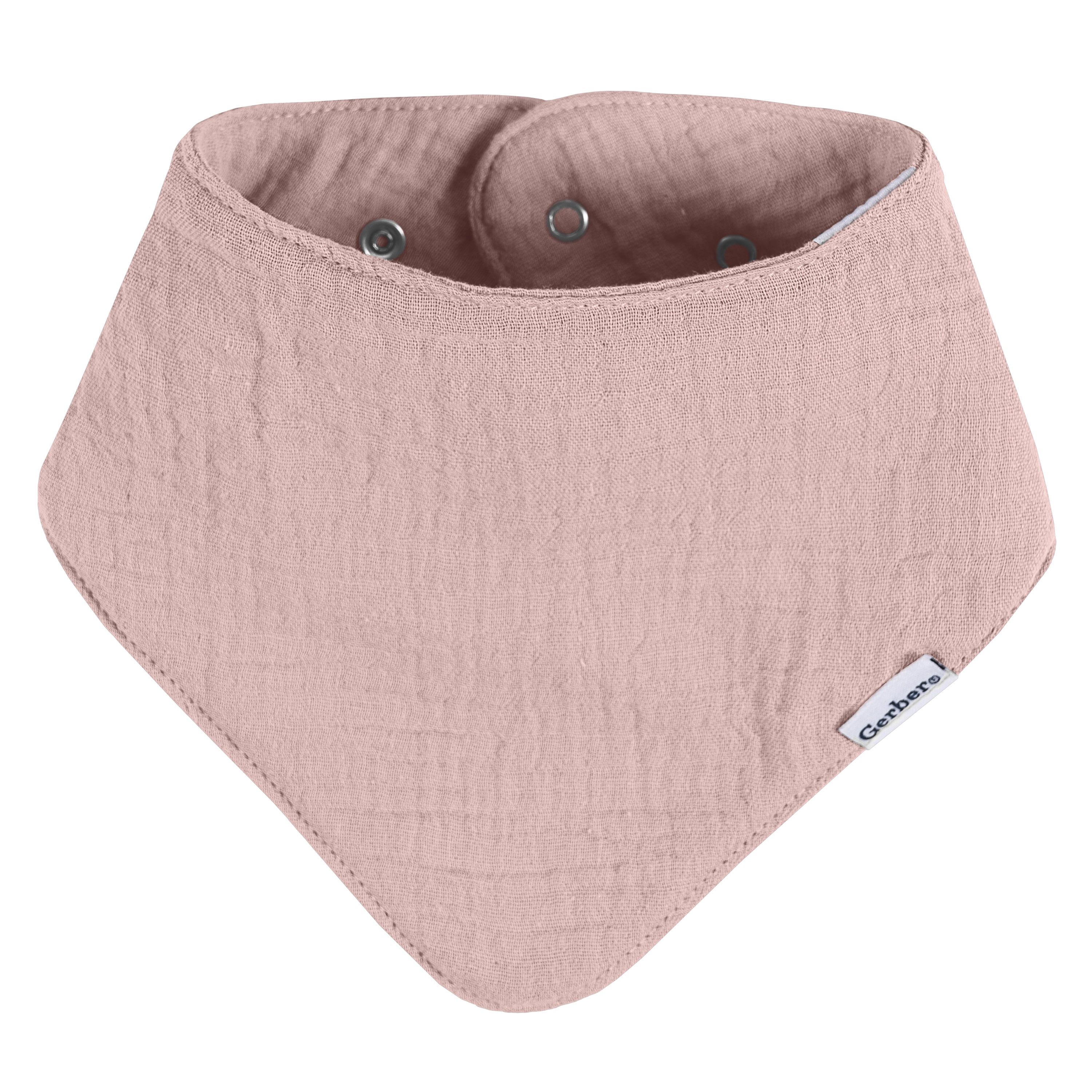 Gerber Baby Neutral Muslin Bandana Bibs, 10-Pack, One Size
