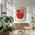 thumbnail image 6 of Red Apple - Illustration Unframed Wall Art Print 5 x 7 inches, 6 of 16