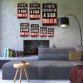 thumbnail image 4 of If You’re Looking For A Sign 11 Inch x 17 Inch Novelty Plastic Sign This Is It Durable Weatherproof UV Protected Perfect for Offices Classrooms Dorms Fun Gift for Students Creatives, 4 of 6