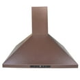 thumbnail image 2 of SINDA 30 in. Ducted/Ductless Convertible Wall Mount Range Hood, 2 of 6