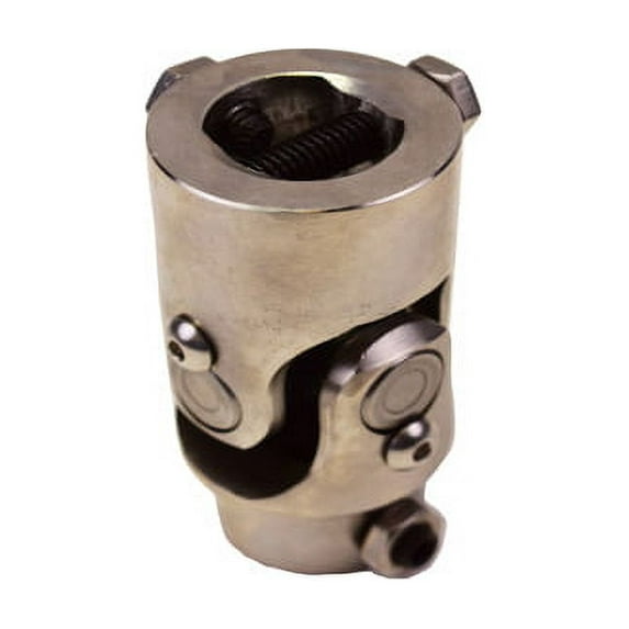 Forged Stainless Steel Yokes Steering Shaft Universal U-Joint 13/16" 36 Spline To 1" DD