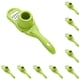 thumbnail image 1 of Injueey ¡Novedad de 2020! Rebanadora portátil de 1 pieza para ajo, rebanadora de ajo de acero inoxidable para cocina casera, molinillo, Type1 NO1, 1 of 6