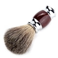 thumbnail image 2 of Brocha de afeitar Pure Badger Hair, madera +100% pelo, 2 of 3