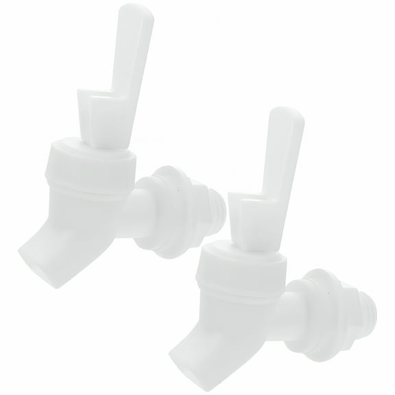 ACDANC 2 Sets Cold Kettle Faucet Replaceable Drink Spigot Wear-resistant Water Bucket Cooler Dispenser for Home 5 Gallon Glass Jug Bottle Gasket Replacement