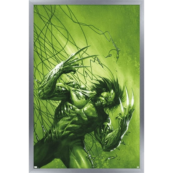Marvel Comics - Wolverine - Ultimate X-Men #97 Wall Poster, 14.725" x 22.375", Framed