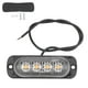 thumbnail image 2 of 12V 4W 4LED IPX-4 nivel impermeable fabricante lateral intermitente señal de advertencia lámpara iluminación amarilla adecuada para coche / motocicleta / camión / furgoneta ANGGREK Otros, 2 of 8