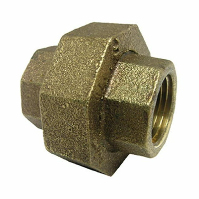 True Value 208208 0.5 in. Female Pipe Brass Union