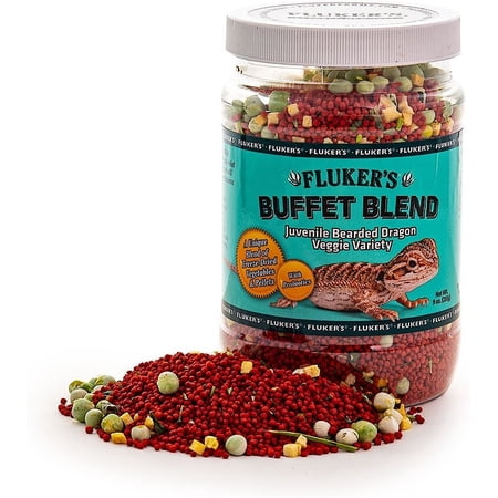 Fluker's Buffet Blend Juvenile Bearded Dragon Veggie Variety Freeze Dried Food