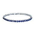 thumbnail image 2 of UIX 4mm Zirconia Tennis Bracelet Iced Out Chain Bracelets for Women Men, 2 of 2