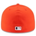 thumbnail image 5 of Men's New Era Orange/Navy Houston Astros Alternate Authentic Collection On-Field 59FIFTY Fitted Hat, 5 of 5