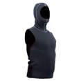 thumbnail image 2 of Akona 2mm Hooded Vest Side Zip Black (X-Small), 2 of 3