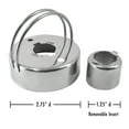 thumbnail image 5 of R&M International Donut Cutter Stainless Steel 2.75", 5 of 5