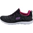 thumbnail image 4 of Zapatilla Skechers Summits-Quick Getaway para mujer negro/rosa, 4 of 8