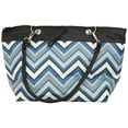 thumbnail image 3 of 2 Red Hens Rooster Diaper Bag - Chevron Stripes Blue, 3 of 3