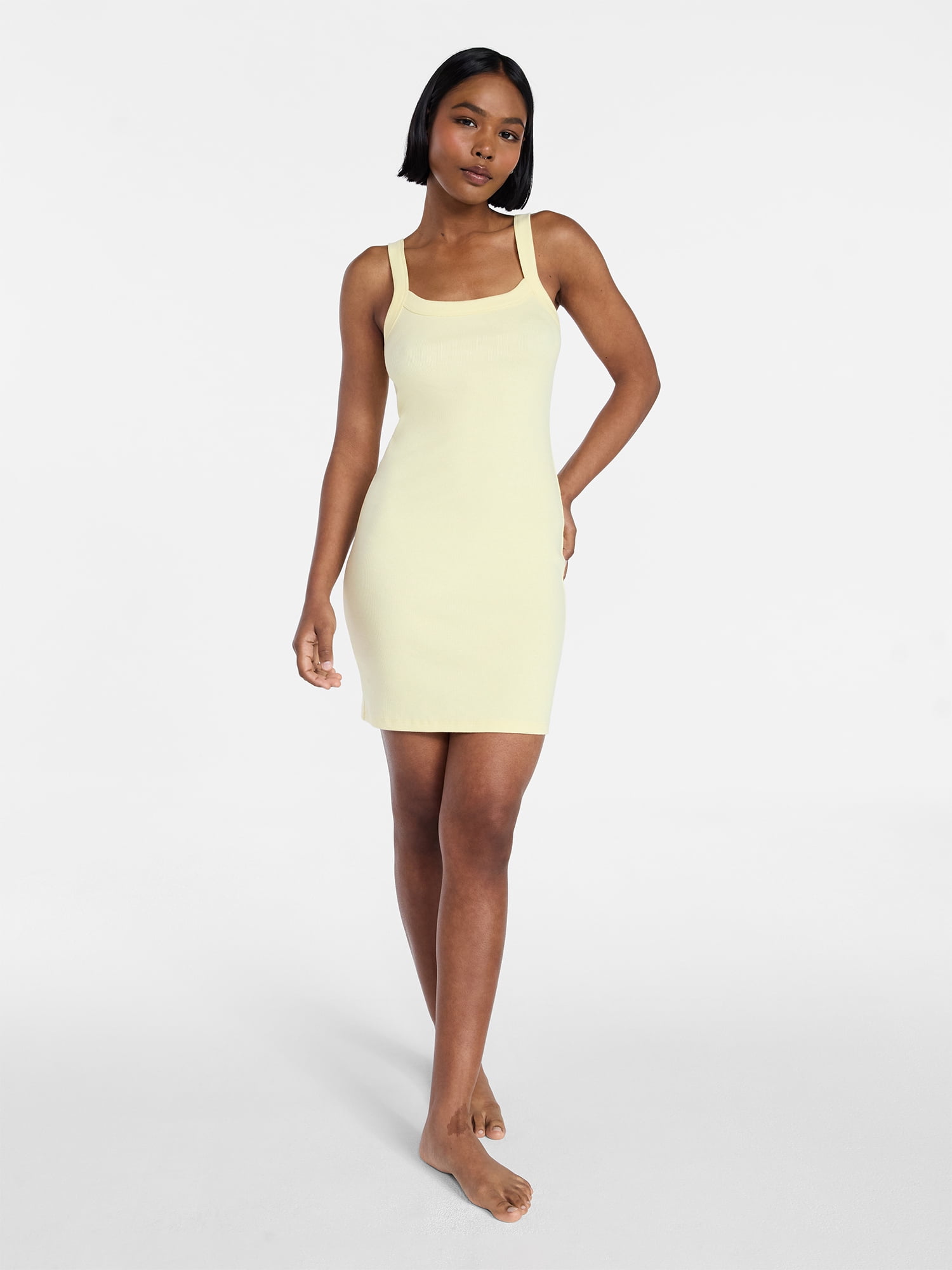 No Boundaries Sleep Rib Slip, Women's XXS-3X