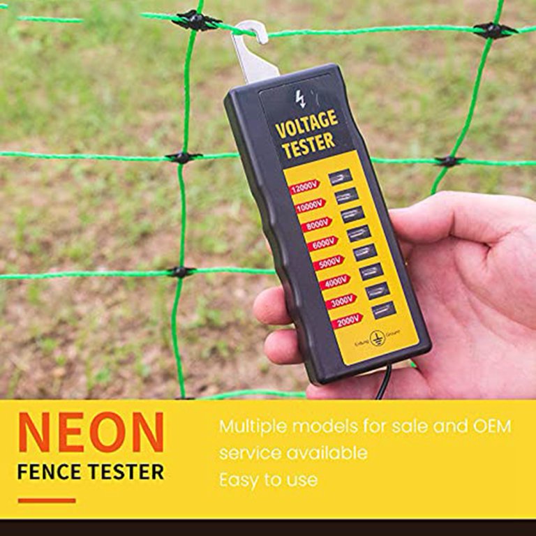 12KV Neon Fence Voltage Tester for Electric Fence 