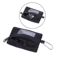 thumbnail image 3 of Monedero táctico de tela Oxford Zulema impermeable para Correr trotar Senderismo Negro Riñonera, 3 of 8