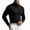 Black, variant on TKKCS Mens Mock Neck Long Sleeve Shirt Undershirt Wrinkle Resistant Soft Stretch Slim Fit Base Layer Top Black XL