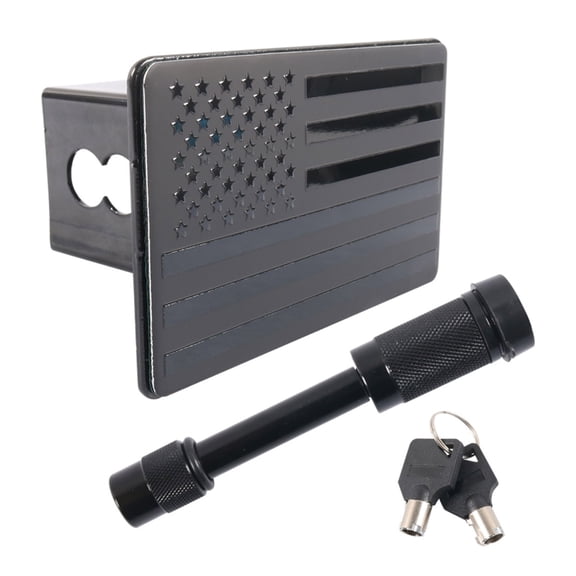 Sinyiin Heavy Duty 2" Trailer Hitch Protector Locking System Weatherproof For Car Truck