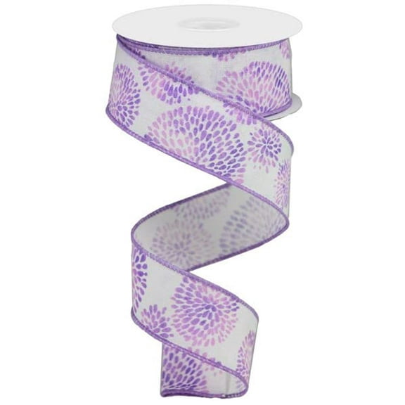 1.5" X10yd Color Bursts On Cotton