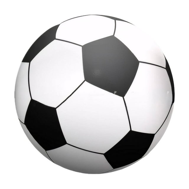 mmirethe PVC Portable Football Inflatable Ball High-Frequency Welding Technology Ball Football Balls football(70cm)