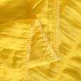 thumbnail image 3 of Flxxie Seersucker Textured Duvet Cover Pillow Sham Set with Corner Ties, Queen, Yellow, 3-Pieces, 3 of 5
