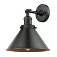 thumbnail image 6 of 201F-BK-M10-BK-LED-Innovations Lighting-Briarcliff - 3.5W 1 LED Semi-Flush Mount In Traditional Style-13 Inches Tall and 10 Inches Wide Matte Black, 6 of 7
