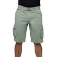 thumbnail image 5 of RAW X Mens Belted 12.5" Inseam Knee Length Cargo Shorts, Leaf Green, 46, 5 of 7