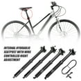 thumbnail image 4 of Mountain Cycling Seatpost With Adjustable Height Cable Controlled Hydraulic Seatpost Remote Internal Inner Cable Routing Cycling Seat Post, 4 of 7