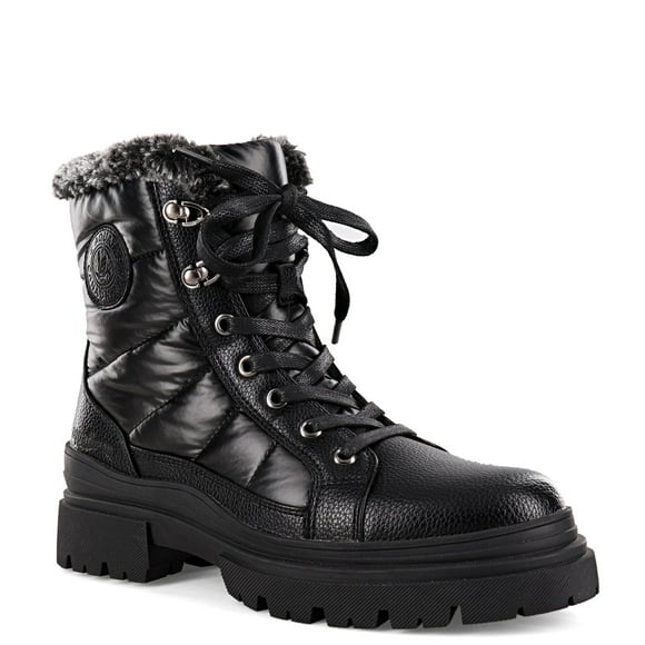 Aquatherm Canada Ruby Boots Medium Width Laces & side zip Black