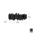 thumbnail image 3 of Umbra Sticks 5 Hooks Wall Mounted Coat Rack Black, 3 of 20