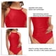 thumbnail image 4 of Traje de baño para Mujer Correas de Cuello Regulables Talle Alto Estilo Casual Trajes de baño Divididos cómodos y Elegantes para Fiestas en la Playa Tipo 1 L, 4 of 5