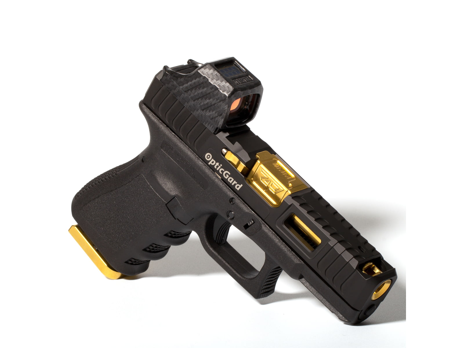 OpticGard Holosun SCS 320 Red Dot Sight Cover, Carbon Fiber, One Size