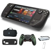 Valve Steam Deck 256GB Handheld Gaming Console, 1280 x 800 LCD Touchscreen Display,with 5-in-1 Accessory Kit