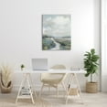 thumbnail image 2 of Stupell Industries Tranquil Flowers Blooming Meadow Path Puffy Clouds Painting Gallery Wrapped Canvas Print Wall Art, Design by Sally Swatland, 2 of 7