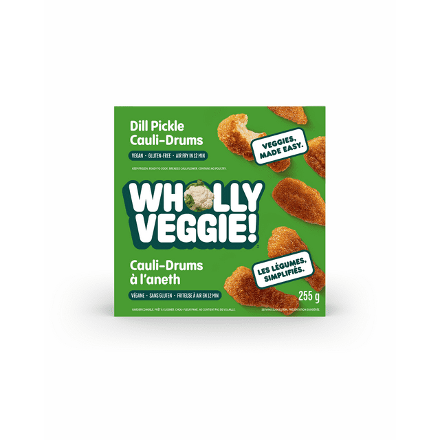 Dill Pickle Cauli Drums, Crispy dill-flavoured bites