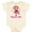 Natural, variant on Inktastic Nona's Girl Monkey Girls Baby Bodysuit
