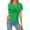 Green, variant on Vetement Femme ete 2025 Women's Casual Valentine's Heart Print Letter Round Neck Short Sleeve T Shirt Size Small Womens Tops Womens Long Sleeve Compression Shirt Stretch Loose Fit Top Summer XXL