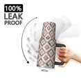 thumbnail image 3 of 40oz Pioneer Flower Floral Print Pattern Insulated Tumbler with Handle, BPA-Free Leak Proof Lid and Straws, Double Wall Vacuum, Hot 12h/Cold 34h, 3 of 6