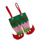 thumbnail image 2 of Fiudx Bolsa de Dulces Navideña, Ideal para Rellenar Calcetines Navideños, Diseño Único En Forma de Pie, Reutilizable y Lavable, Ideal para Dulces y Pequeños Regalos, Perfecta para Fiestas de Navidad,, 2 of 2