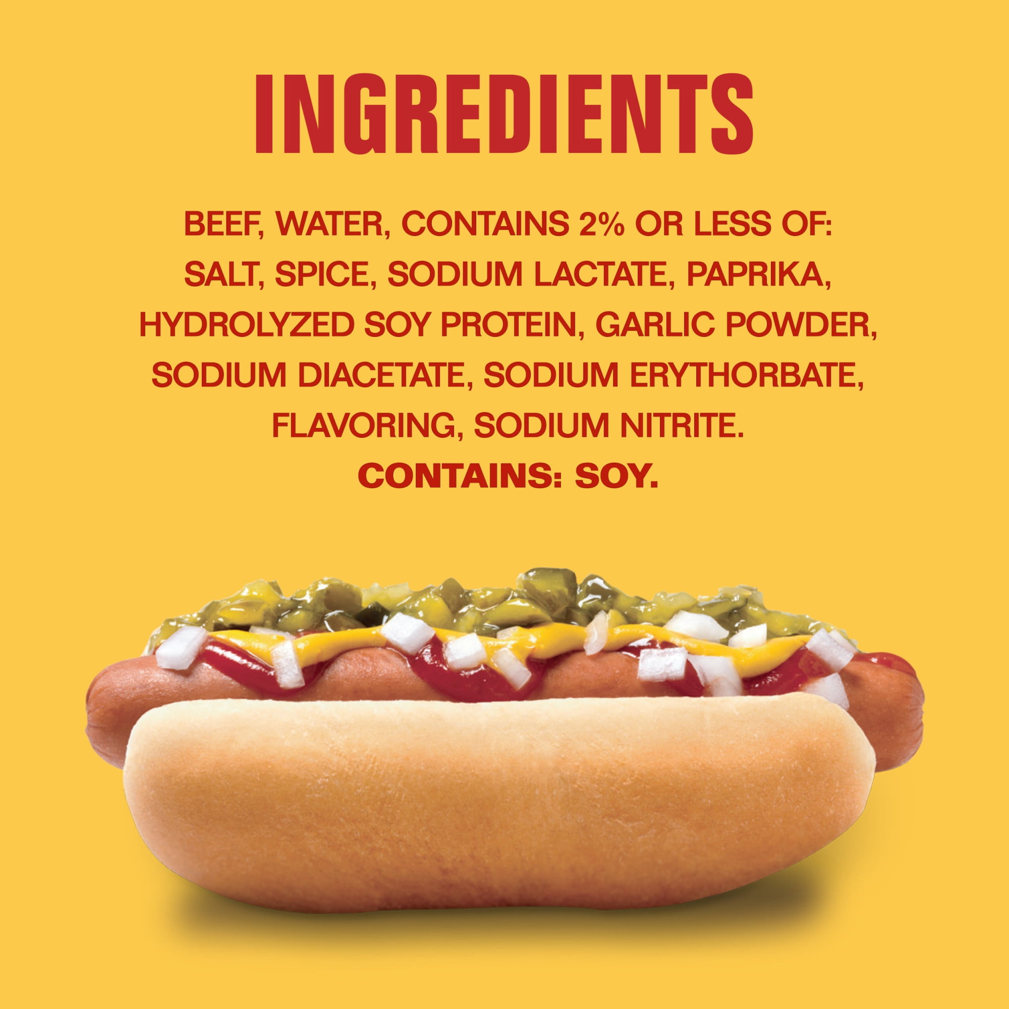 Hebrew National Beef Franks, 34.1 oz, 20 Count