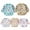 5 Pcs Set B, variant on HaimoBurg 5 Pcs Mess Proof Baby Bib, Waterproof Sleeved Bib Outfit, Baby Smock for Eating for 5-30 Months