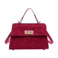 thumbnail image 1 of Embrague Bolso Cruzado Carpas Carro Muñeca Gamuza para Mujeres Compras Viajes, 1 of 6