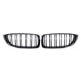 thumbnail image 4 of Car Front Bumper Grille Racing Grill For BMW 4 Series F32 F33 F36 M3 F80 M4 F82 12-18 Dual-Slat Glossy Black Grilles Accessories, 4 of 7