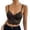 Coffee, variant on Women's Comfortable Lace Low Cut Open Back Steel Ring Spicy Girl Bra, L, Coffee
