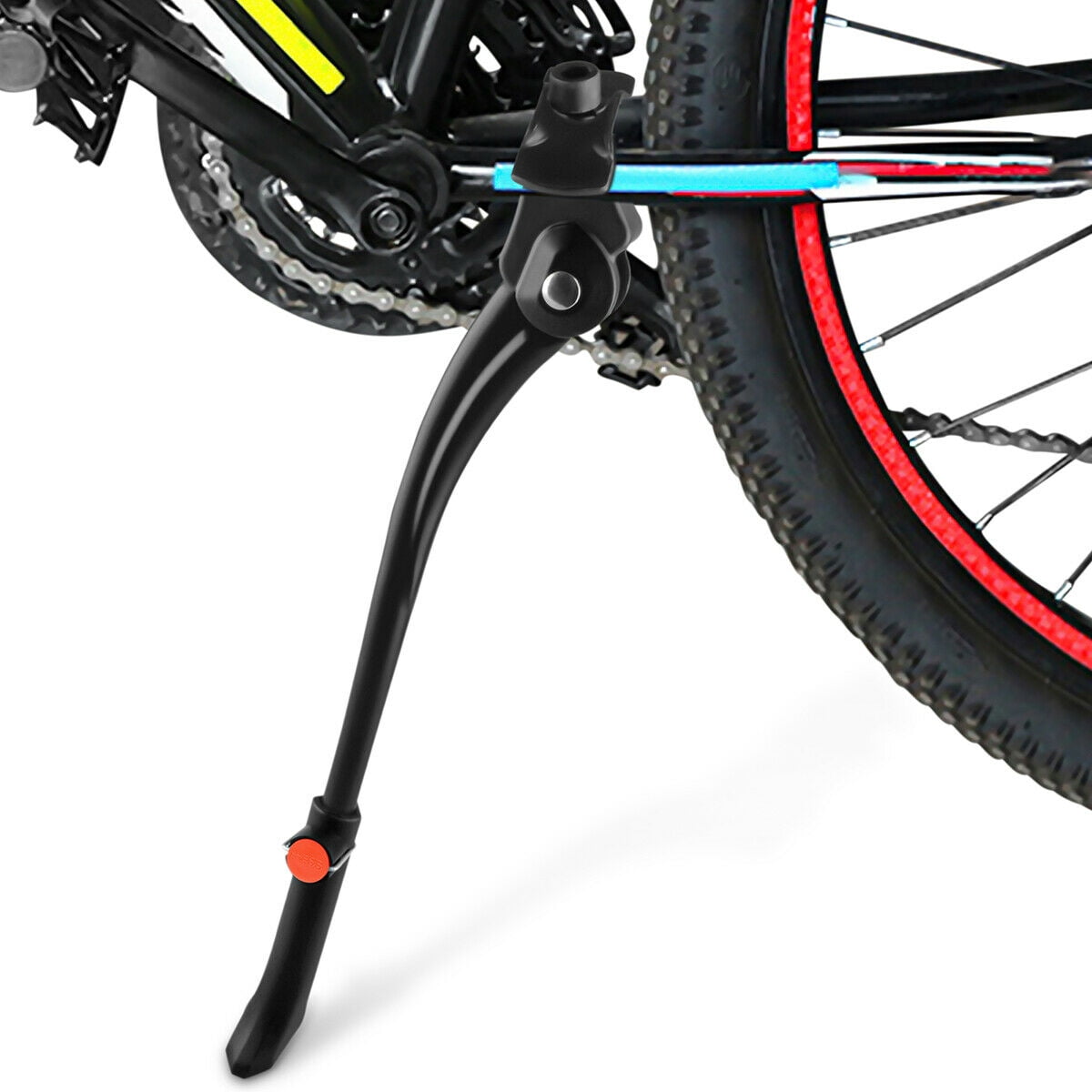 LIOOBO 16 Inch Bike Kickstand Bike Stand Single Sided Support for Kids Bike Mountain Road Bike Accessories City Bike Sports Bike