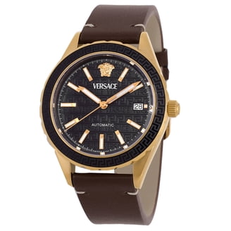 Versace Greca Urban Quartz Green Dial Men display picture 1