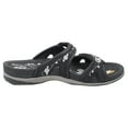 thumbnail image 4 of GP Signature Slide Sandals for Women: 6875 Black, EU39 (US Size 8 - 8.5), 4 of 7