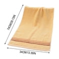 thumbnail image 3 of Celsvanis Face Towel Soft Highly Absorbent Quick Dry Hand Towel Facial Washcloth Soft Bath Towel for Home Bathroom Daily Spa Hotel Use, Yellow, 3 of 7